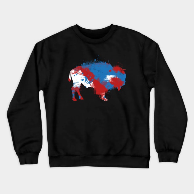 Buffalo Crewneck Sweatshirt by DavidLoblaw